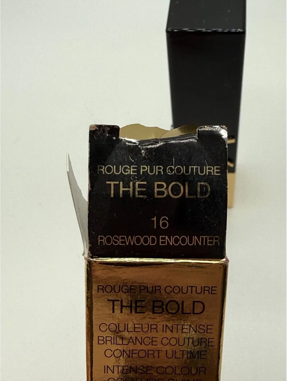 YSL Yves Saint Laurent Rouge Pur Couture The Bold Lipstick 16 Rosewood Encounter